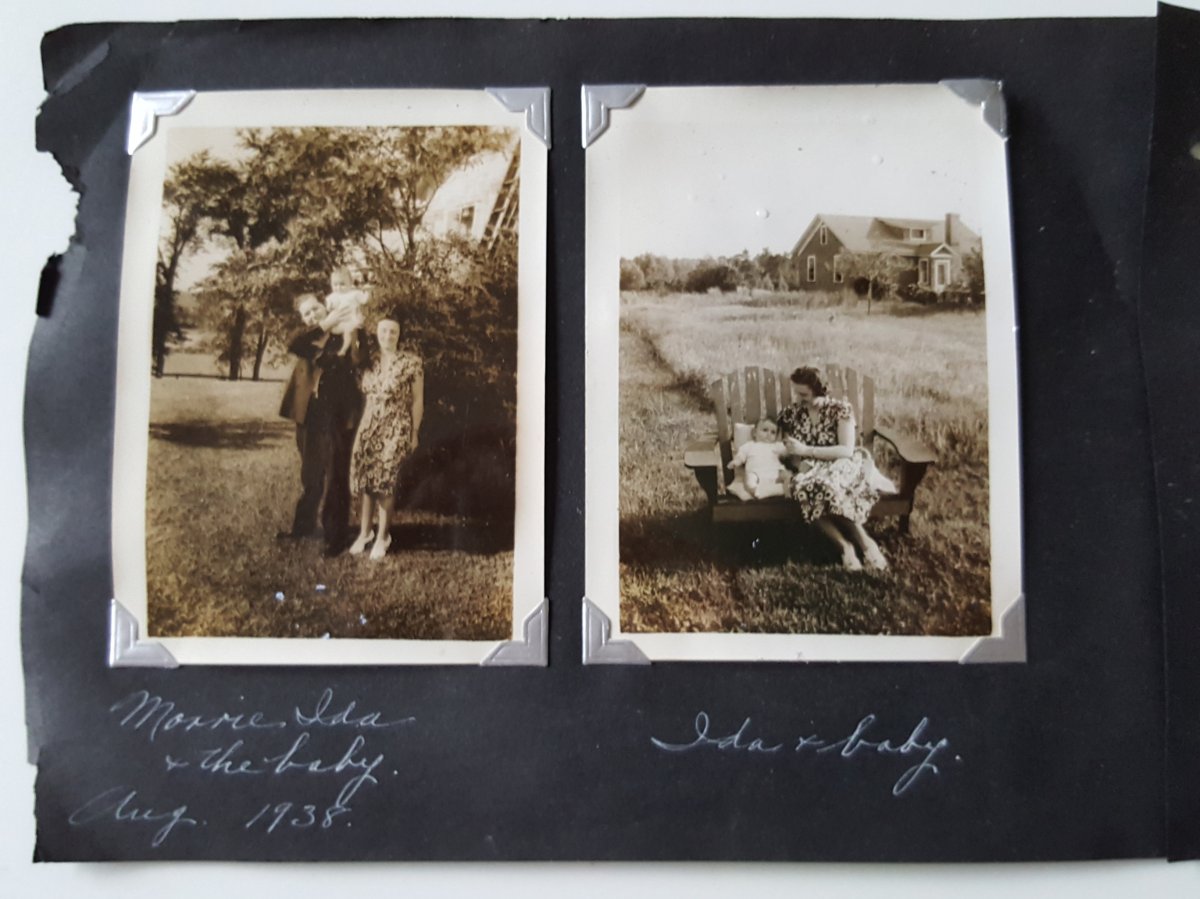 Four photos labeled to be from 1938 were found by a Kingston woman on the side of the road. She wants to return them to their rightful owners.