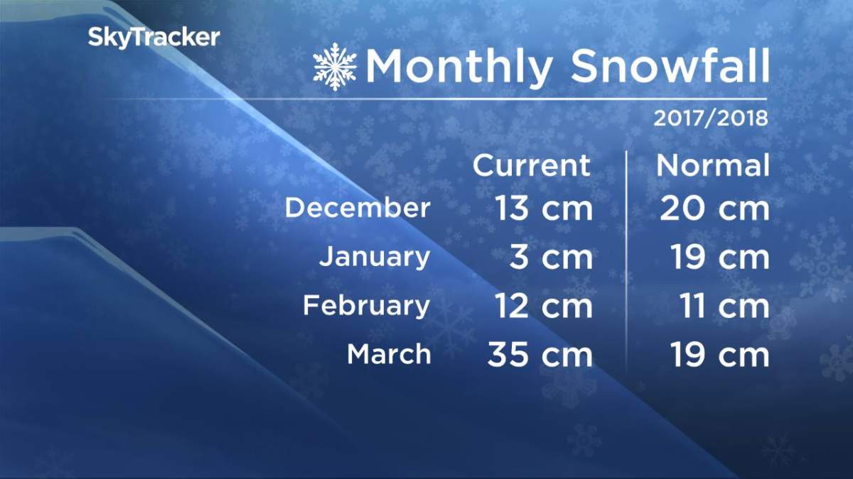 Spring snow storm hits Regina, central and southern Saskatchewan - image
