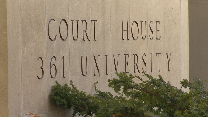 The 361 University courthouse in downtown Toronto.