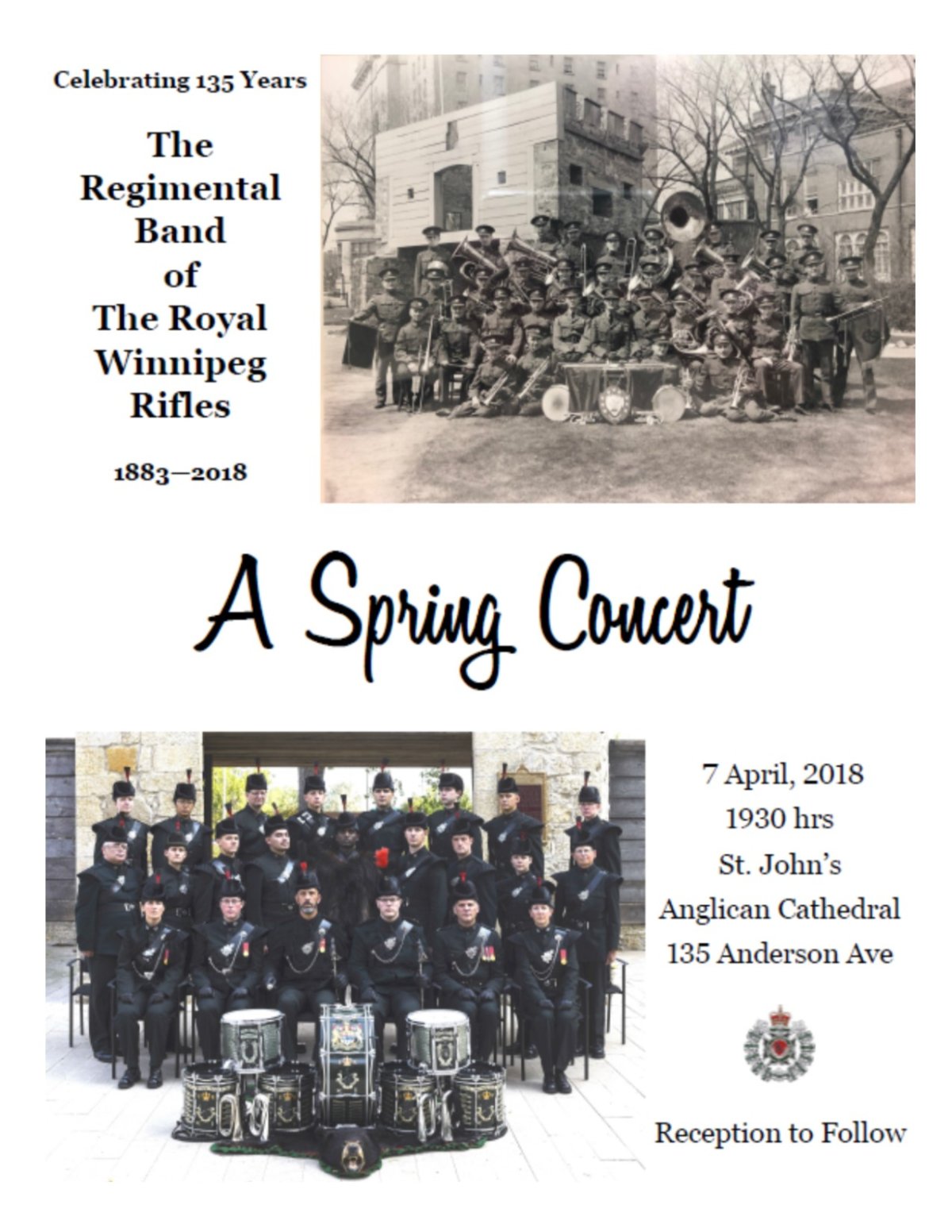 The Regimental Band of the Royal Winnipeg Rifles Spring Concert - image