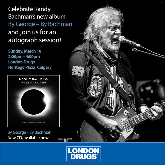 Randy Bachman Autograph Session at London Drugs - image