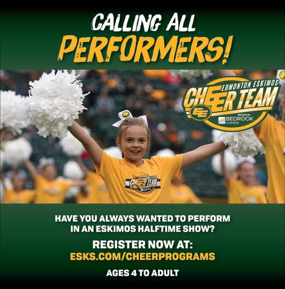 Edmonton Eskimos Halftime Show Performance - image