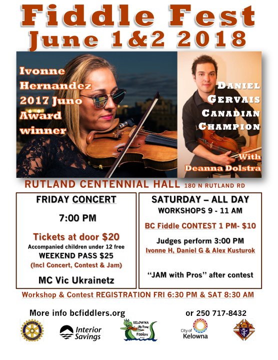 Fiddle Fest 2018 GlobalNews Events