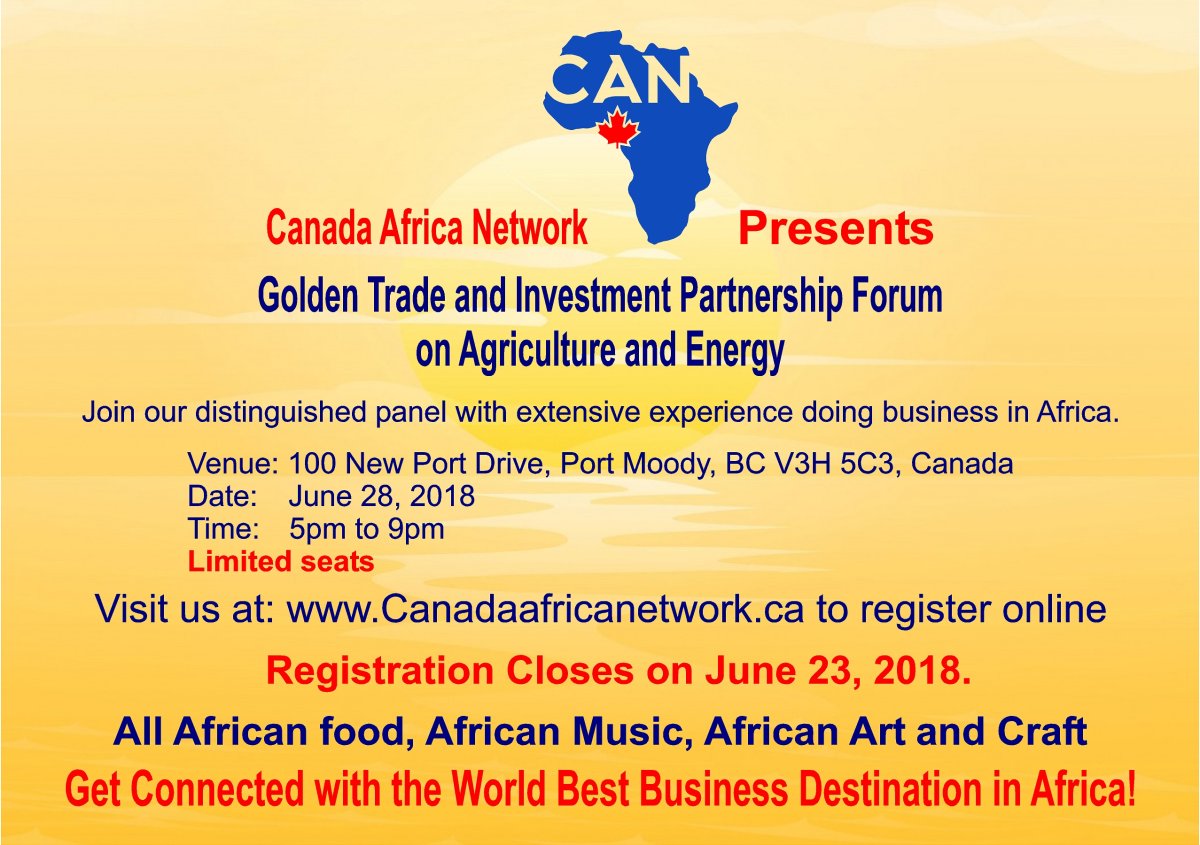 Canada Africa Network: Trade Investment and Partnership Forum - image