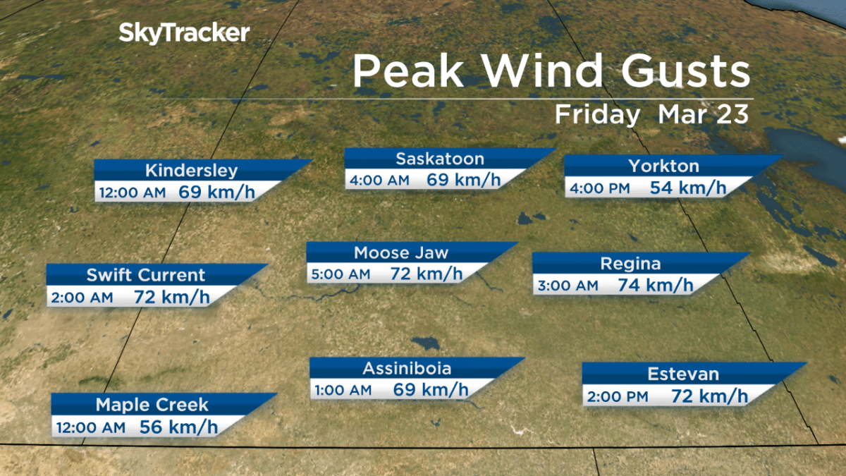 Spring snow storm hits Regina, central and southern Saskatchewan - image