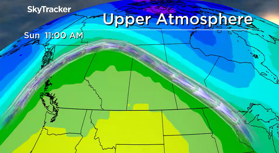 A big and broad upper ridge will build in the heat this weekend across central Saskatchewan.