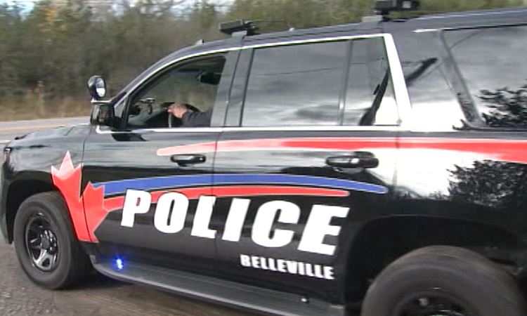 Belleville police are investigating an alleged robbery that led to a man being sent to hospital.
