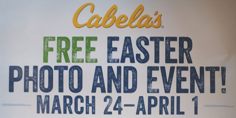 Cabela’s Easter Events! - image