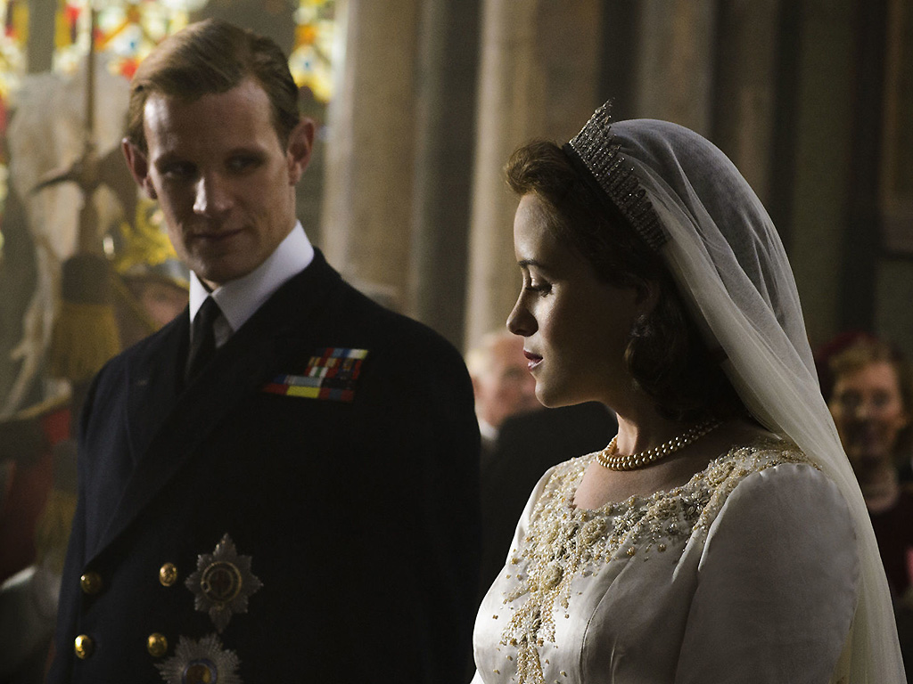 Matt Smith and Claire Foy star in Netflix's 'The Crown.'.