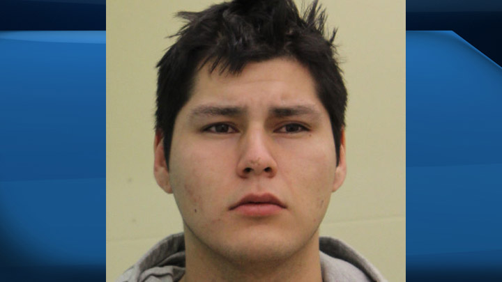 Police say three people, including Trenton Laliberty, who are accused of assaulting a man at a home in Denare Beach, Sask., should be considered armed and dangerous.