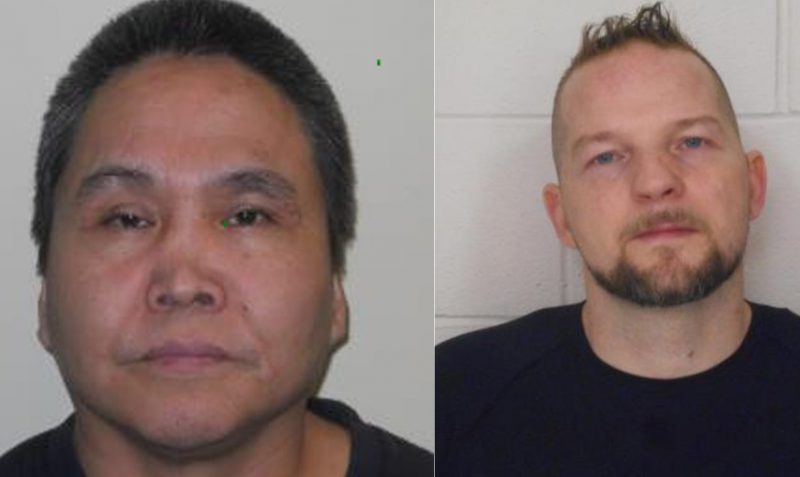 Stanley Porter, left, and Kevin Jerome Holden are wanted on Canada-wide warrants.