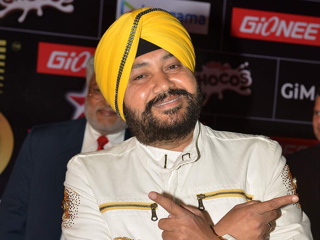 Daler Mehndi poses at the 5th edition of the GIMA Awards in Mumbai, India.