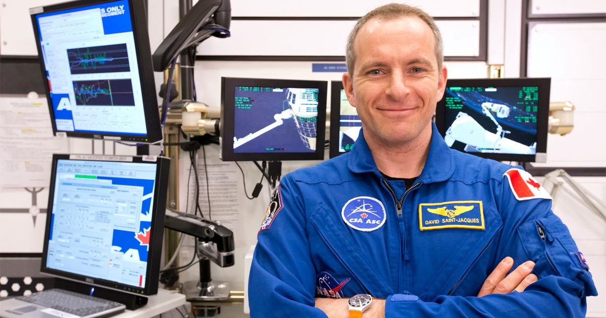 David Saint-Jaques will be the first Canadian in orbit since Chris Hadfield commanded the International Space Station.