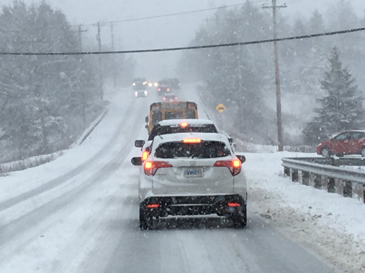Storm brings snow, wind and rain to parts of Atlantic Canada ...