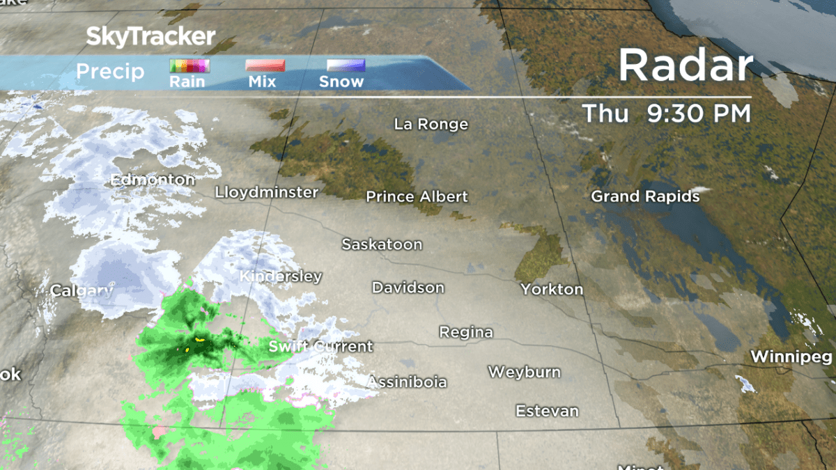 Spring snow storm hits Regina, central and southern Saskatchewan - image