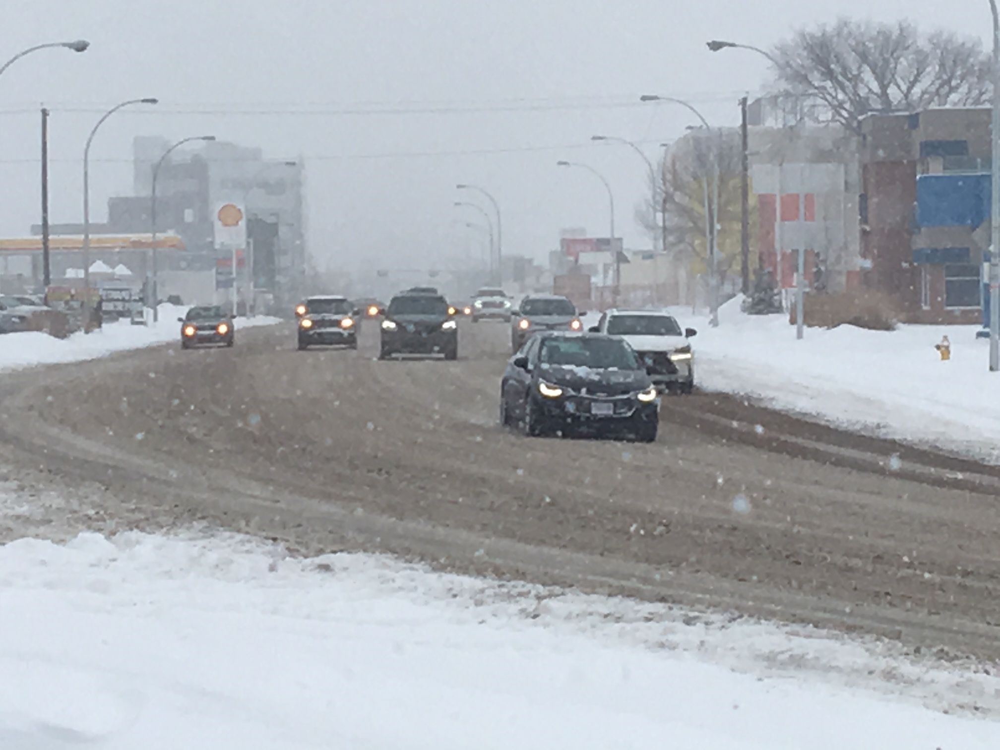 Edmonton Blasted With Snowfall, Causing Dangerous Road Conditions ...