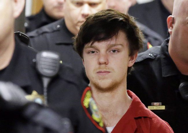  In this Feb. 19, 2016, file photo, Ethan Couch is led by sheriff deputies after a juvenile court hearing in Fort Worth, Texas.