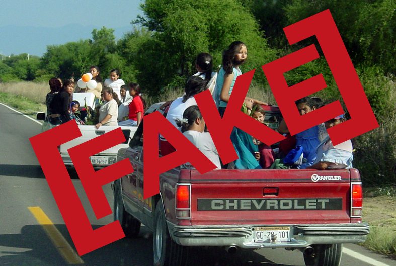 An image taken from 2004 was used for a false news story published this week on a conservative website known for spreading fake news.