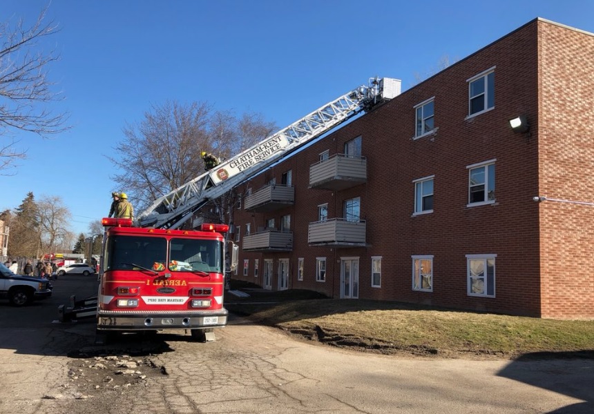 The Chatham-Kent Fire Department responded to an early morning fire in Wallaceburg Sunday.