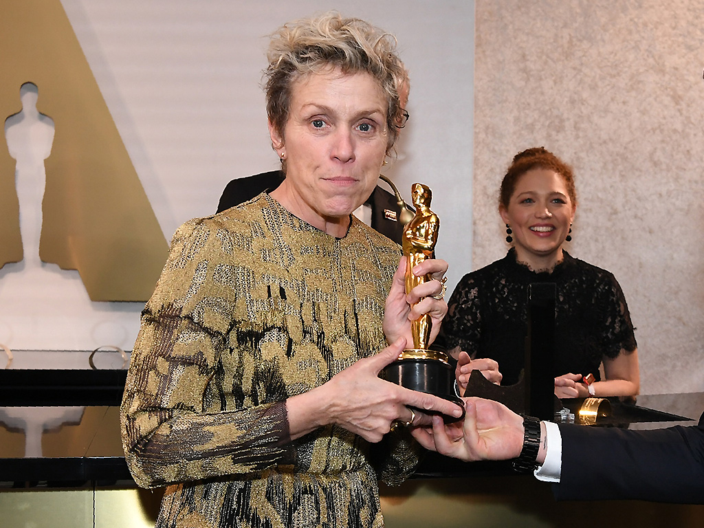 Frances McDormand attends the 90th Annual Academy Awards Governors Ball at the Hollywood & Highland Center on March 4, 2018, in Hollywood, Calif.