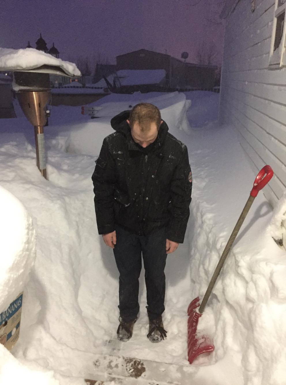 Fort St. John receives almost as much snow in 24 hours as the average for all of March - image