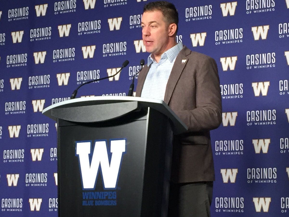 Blue Bombers GM Kyle Walters addressed reporters about the future of Henoc Muamba. 