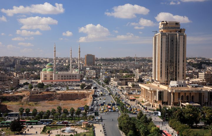 A view of Aleppo.