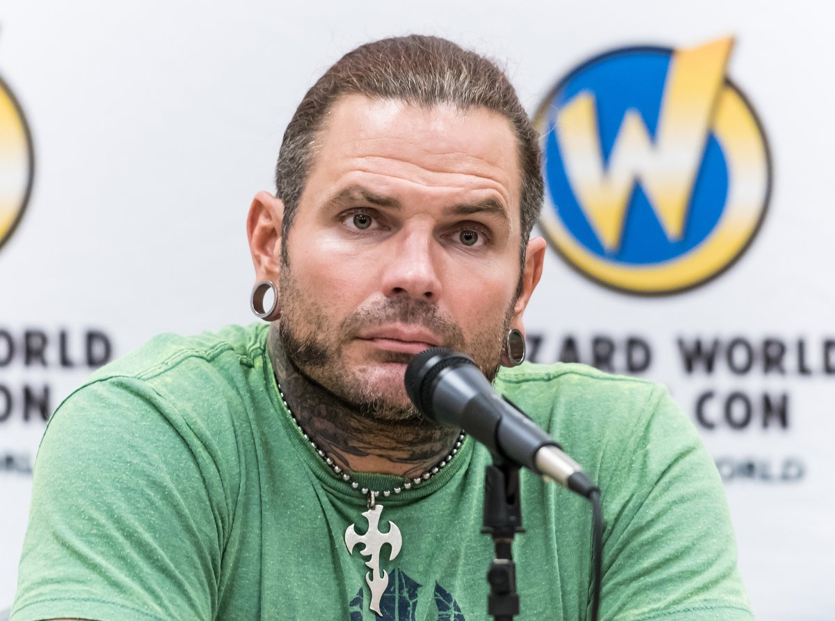 Professional wrestler Jeff Hardy of WWE The Hardy Boyz attends Wizard World Comic Con Philadelphia 2017 - Day 1 at Pennsylvania Convention Center on June 1, 2017 in Philadelphia, Pennsylvania.