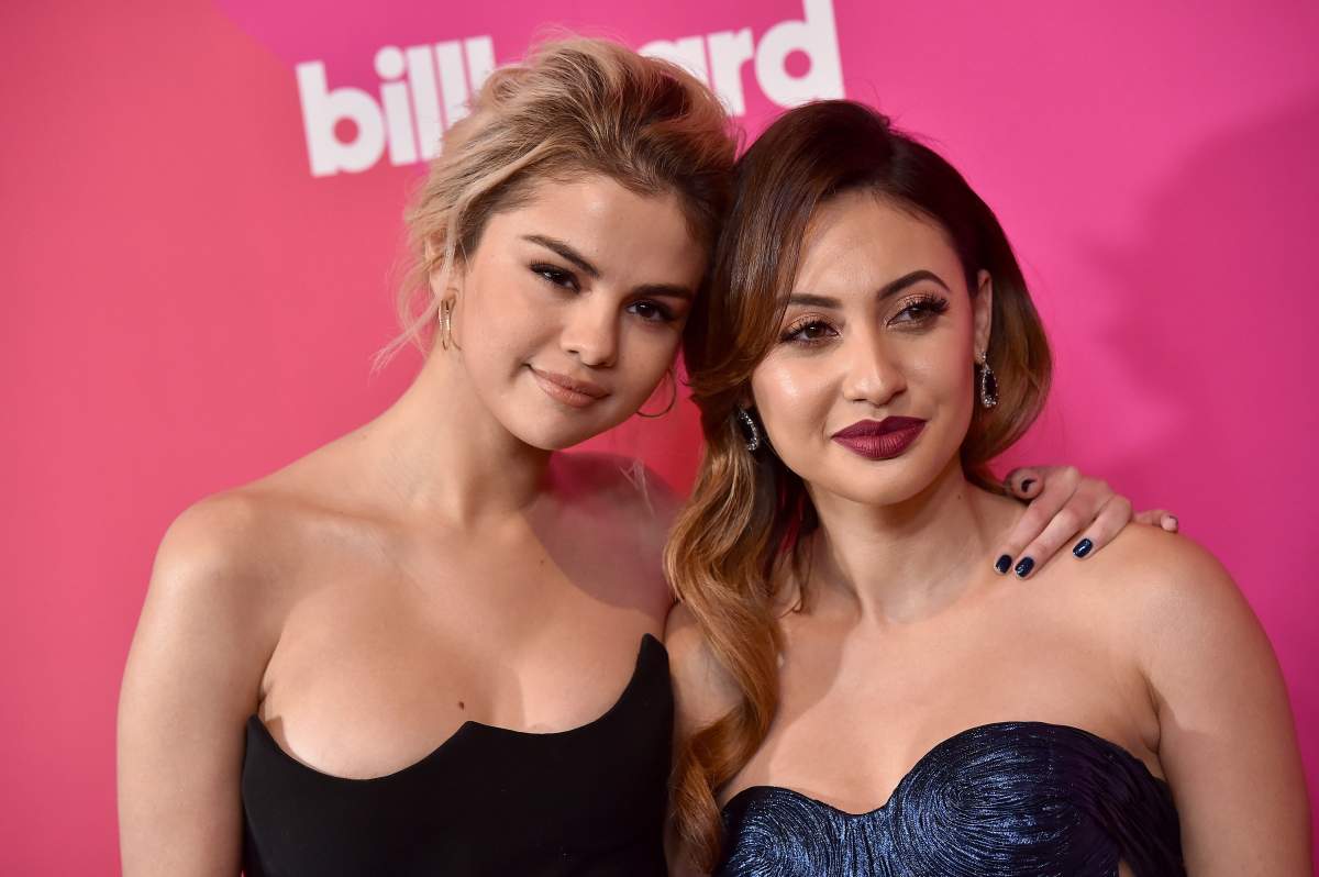 Singer/actress Selena Gomez and actress Francia Raisa arrive at the Billboard Women In Music 2017 at The Ray Dolby Ballroom at Hollywood & Highland Center on November 30, 2017 in Hollywood, California. 