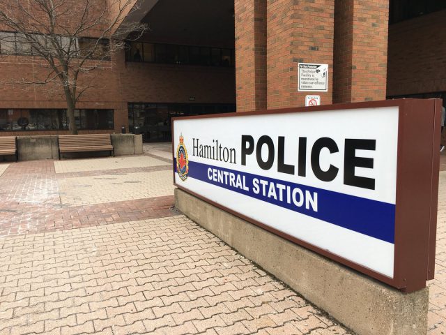 Hamilton Police have charged a man after a concerned citizen reported a suspicious vehicle.
