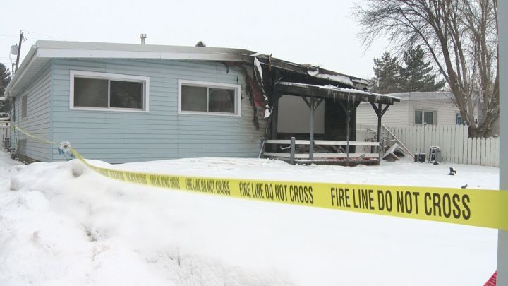 A house fire that claimed the life of one woman in the area of 87 Avenue and 153 Street Thursday, March 29, 2018 remained under investigation Friday, March 30, 2018. 