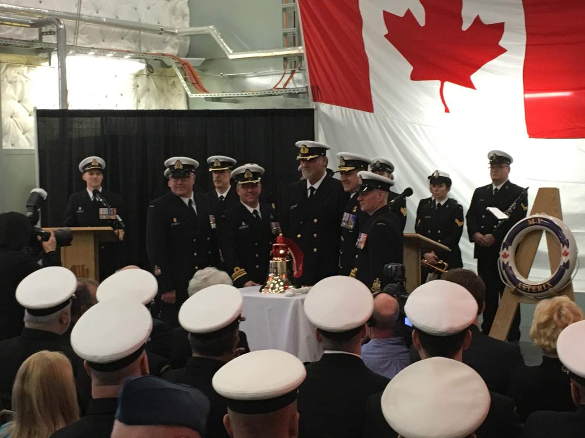 Navy welcomes new interim replenishment vessel in Halifax amid political intrigue - image