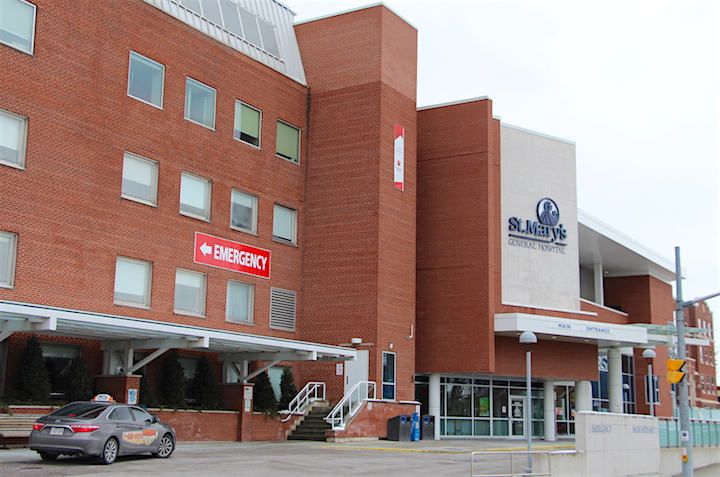 St. Mary's General Hospital in Kitchener.
