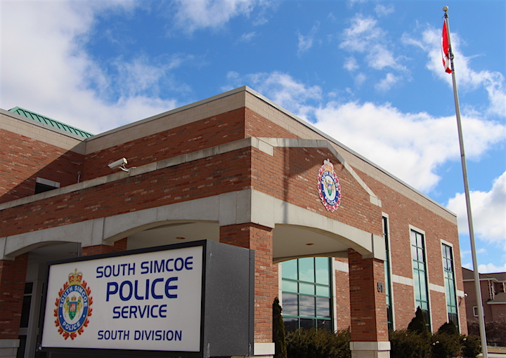 At about 2:25 p.m. Wednesday, a man as driving erratically on Sideroad 10 near Line 11 before his vehicle went into a ditch and rolled on its hood, officers say.