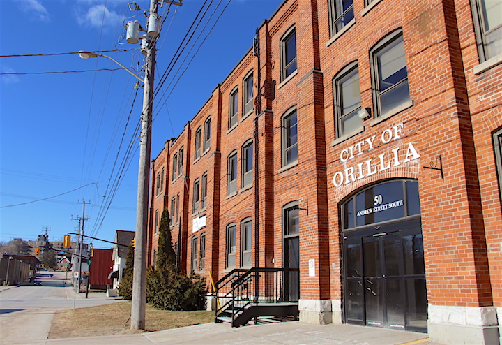 City of Orillia offices.