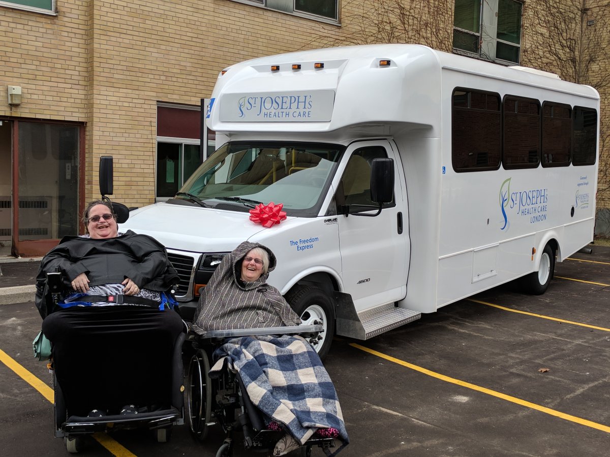 Nearly 400 residents at Mount Hope Centre for Long Term Care can use "The Freedom Express" to explore the city. 