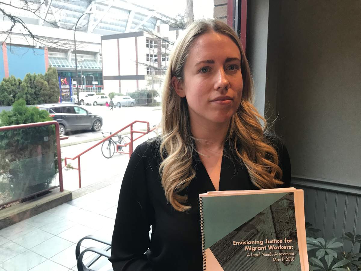 Researcher Alexandra Rodgers said some employment agencies are charging temporary foreign workers thousands of dollars.