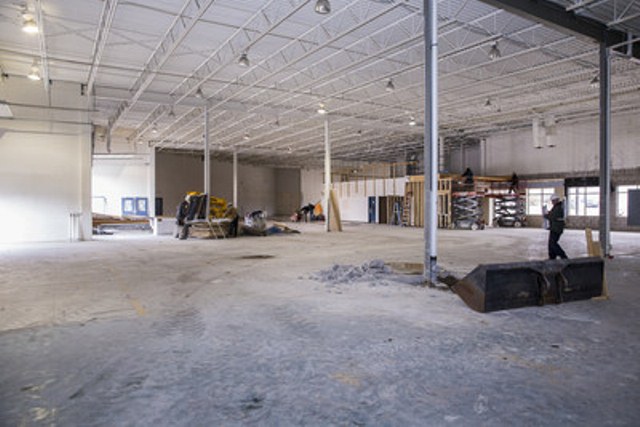 AB Labs Phase Two, 40,000 Sq. Ft. Production Facility Under Construction.