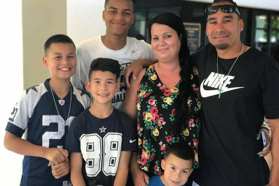 Kelly Sandoval, a mother of four, died of her injuries several weeks after she was hit by a truck in Maple Ridge, B.C. on Feb. 1, 2018. 