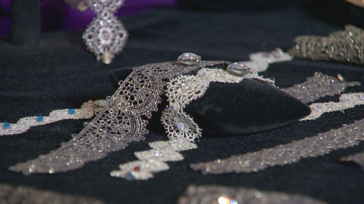 Jewelry designed by Kim Smiley.