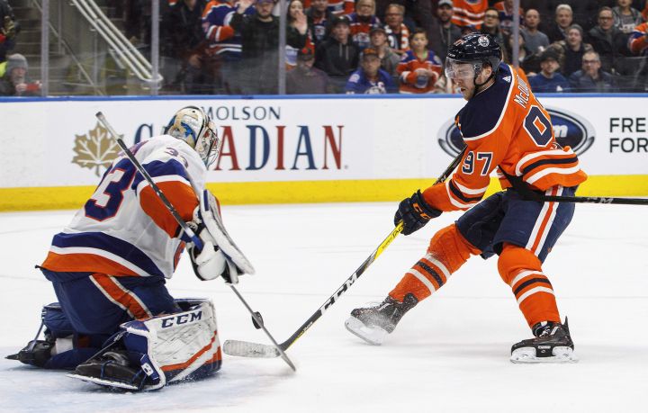 Edmonton Oilers - CONNOR MCDAVID HITS 50 GOALS FOR THE FIRST TIME
