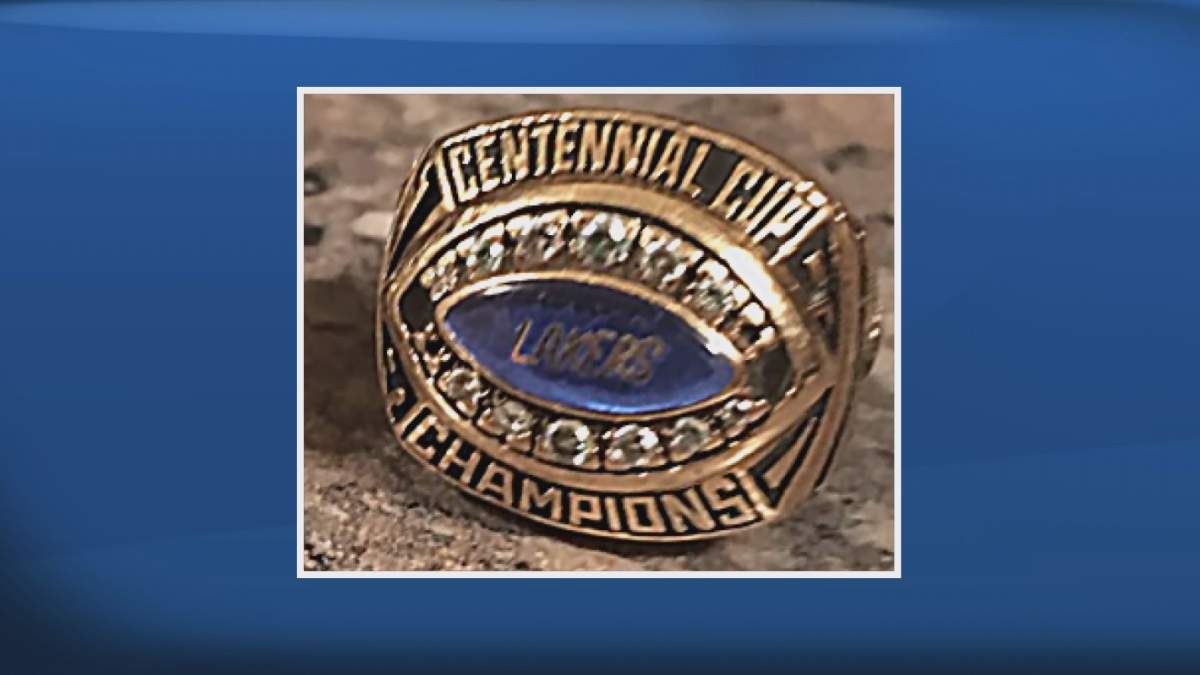 Ferster is still hoping for the return of his other championship ring, which he won as a player with the Vernon Lakers back in 1990.