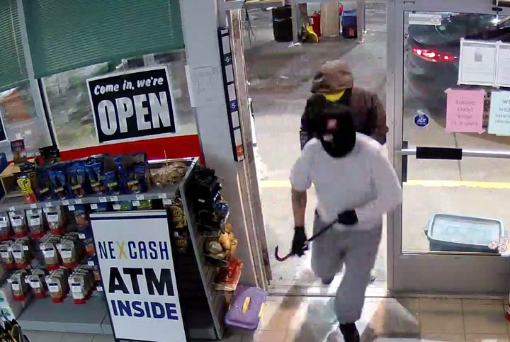 RCMP have released surveillance photos from a break-in and theft that occurred at a Perdue gas station on March 10, 2018.