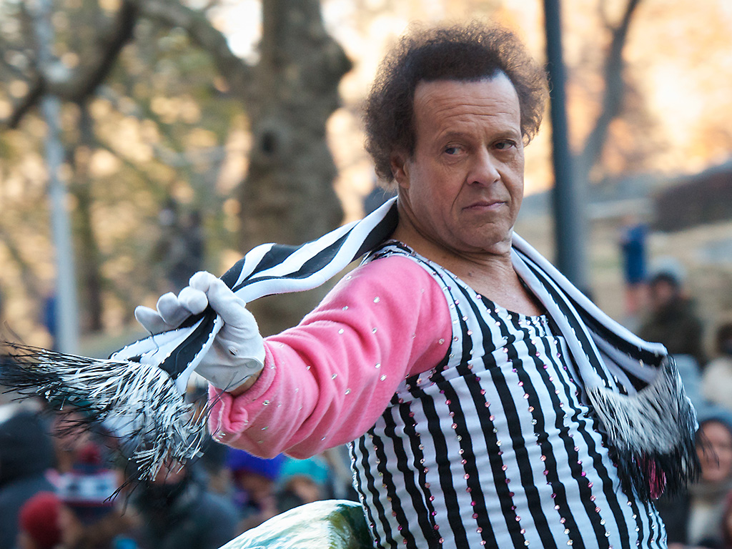 Richard Simmons attends the 87th annual Macy's Thanksgiving Day parade on November 28, 2013 in New York City.