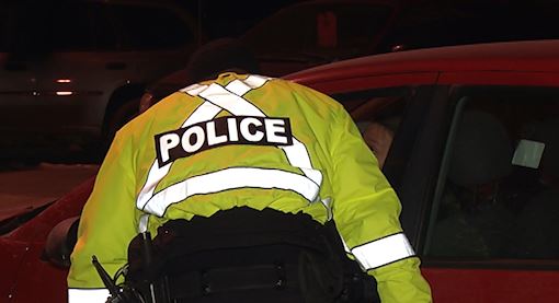Peterborough police arrested a man for impaired driving during a RIDE check program on Saturday night.