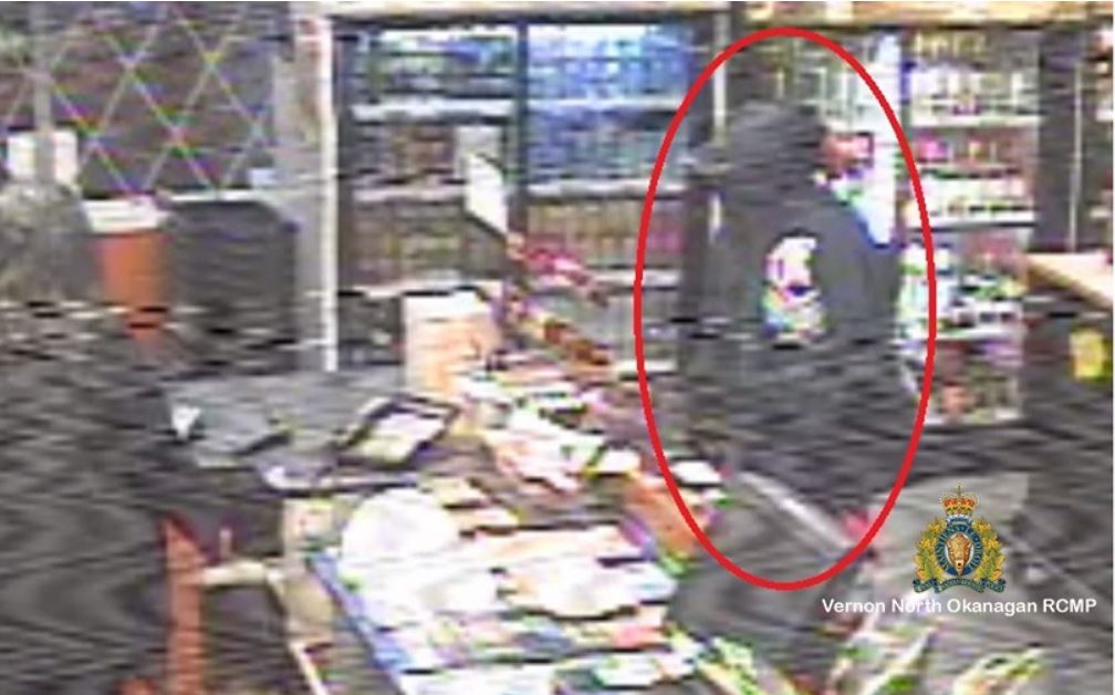 A masked man armed with a handgun robbed a Vernon Liquor store Friday night. 
