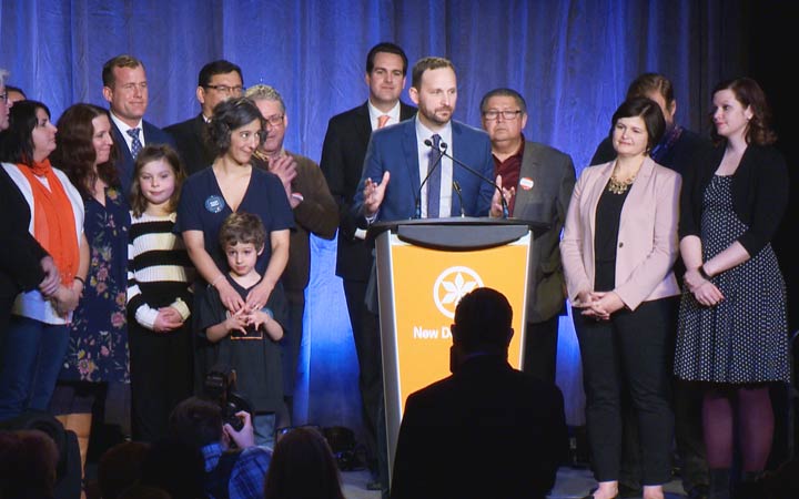 Ryan Meili has had to juggle a Saskatchewan NDP leadership race along with raising two young children with his wife.