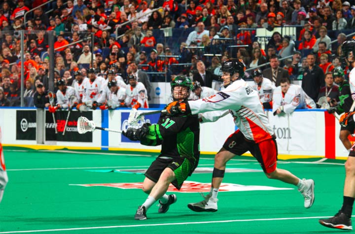 The Saskatchewan Rush defeated the Bandits 16-10 on Friday in Buffalo, N.Y.