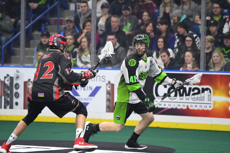 The Toronto Rock have send a conditional draft pick to Saskatchewan Rush in exchange for forward Dan Taylor (right).
