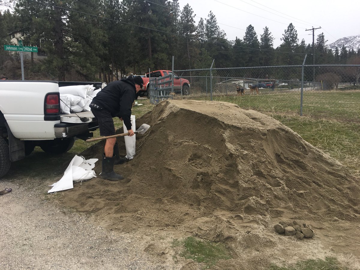 March 26, 2018: Residents in the South Okanagan community of Willowbrook, B.C. are concerned about flooding. Eighteen creekside properties are already threatened.